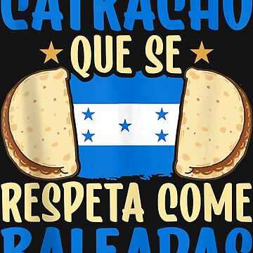 Imagen de la obra Baleada Honduran Food Comida Honduras Flag Catracho Pride Tank Top de Corelli87