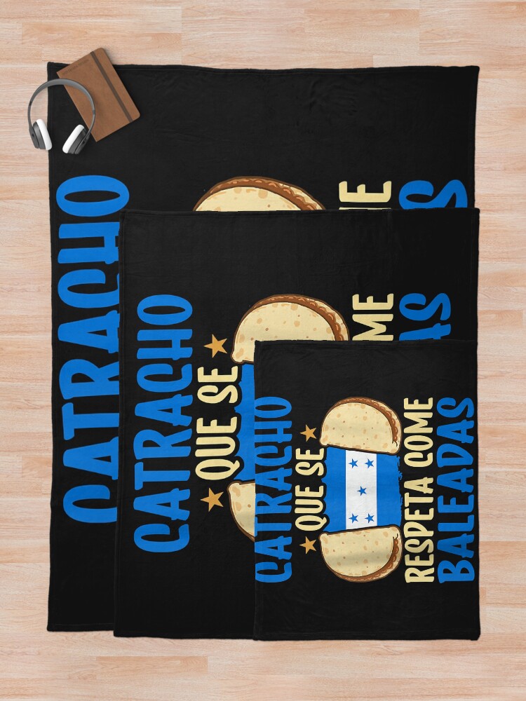 Imagen 5 de 6, Manta con la obra Baleada Honduran Food Comida Honduras Flag Catracho Pride Tank Top, diseñada y vendida por Corelli87.