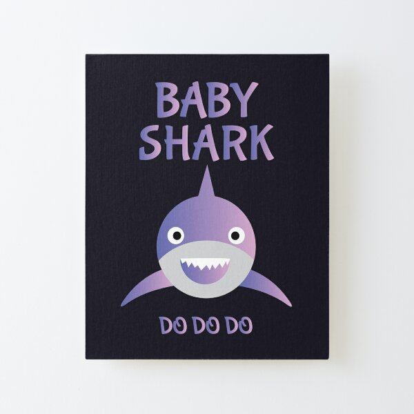 Baby Shark Cartoon Pink Cute Character with a winning Smile Great Kids  Gift Poster for Sale by anarchasm