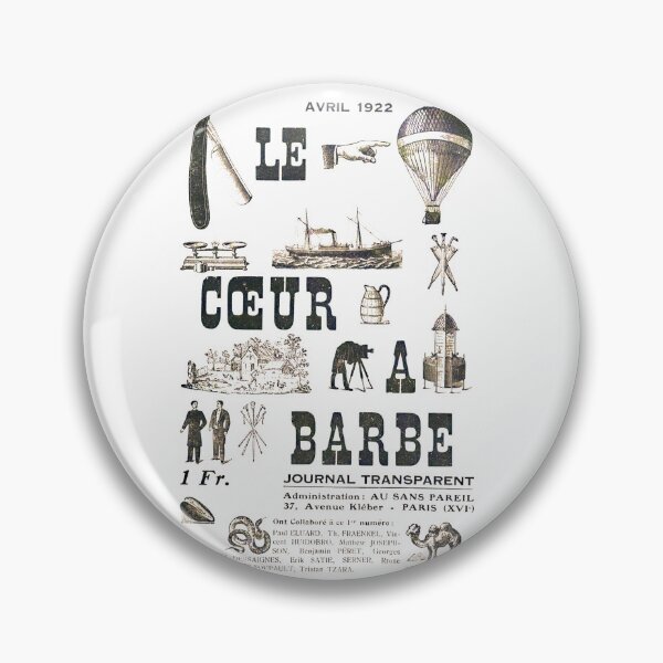 Item preview, Dada Le Coeur A Barbe 1922 designed and sold by Hoorahville.