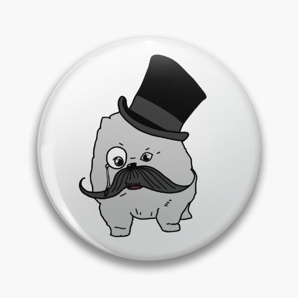 Item preview, Posh Cat in Dark Top Hat and Monocle designed and sold by iPOPit.