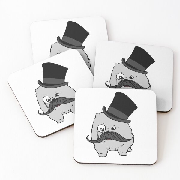 Item preview, Posh Cat in Dark Top Hat and Monocle designed and sold by iPOPit.