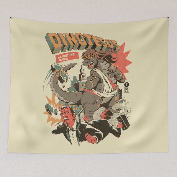 Item preview, Dinojesus designed and sold by Ilustrata®.