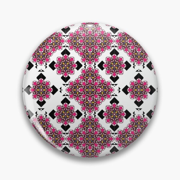 Artikelvorschau, The Floral Memories Mandala in Fabric Seamless Pattern entworfen und verkauft von MyMemoriesArts.