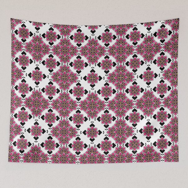 Item preview, The Floral Memories Mandala in Fabric Seamless Pattern designed and sold by MyMemoriesArts.