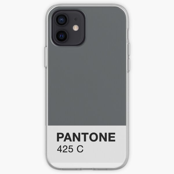 Pantone 425C iPhone Soft Case