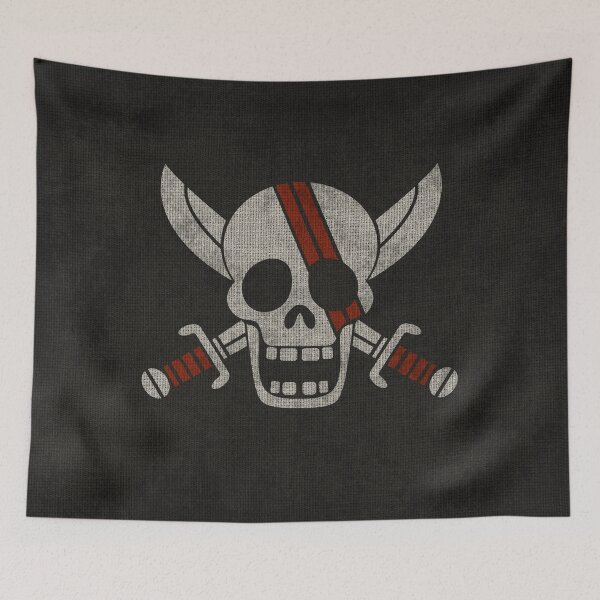 Item preview, OP 25- Flag of the Red Hair Pirates designed and sold by Cleobule.