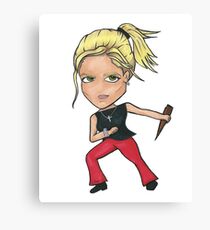 Vampire Slayer Canvas Print