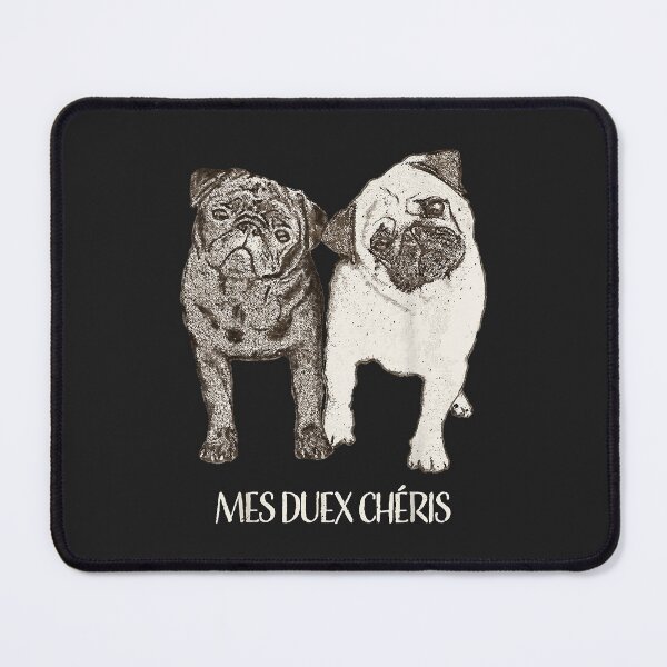 Artikelvorschau, Cute - Pug Dog - My Two Darlings entworfen und verkauft von Corelli87.
