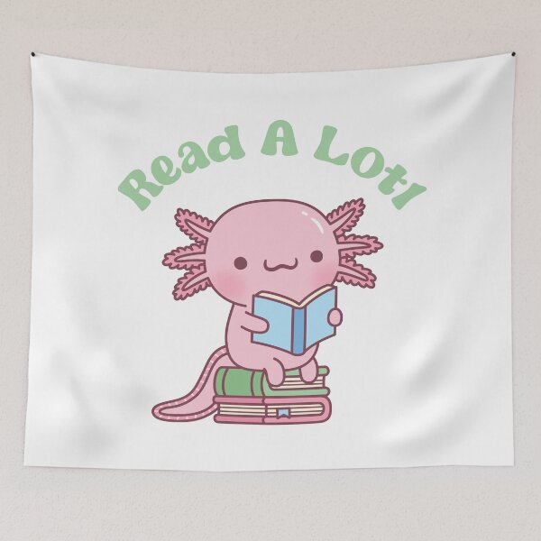 Item preview, Cute Read A Lotl Like An Axolotl Book Lover Funny designed and sold by rustydoodle.