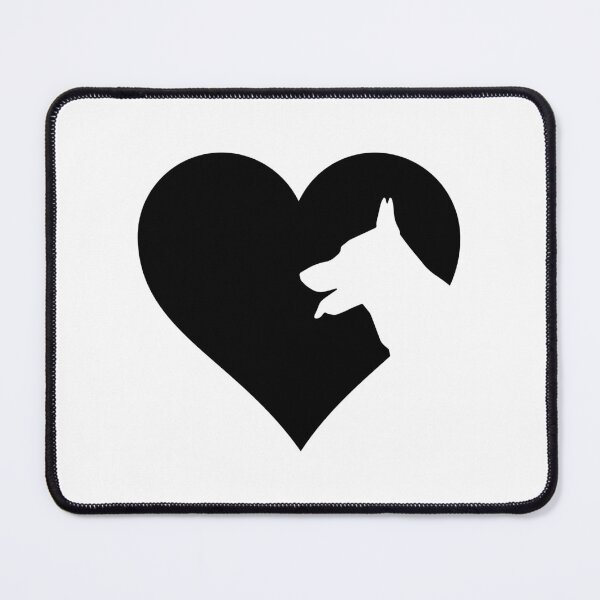 Item preview, The Heart of the Dutch Shepherd Lover designed and sold by More Cute Dogs.