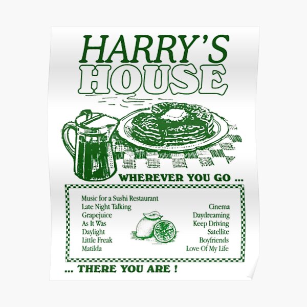 Regalos Harry's House Styles 2022 Póster