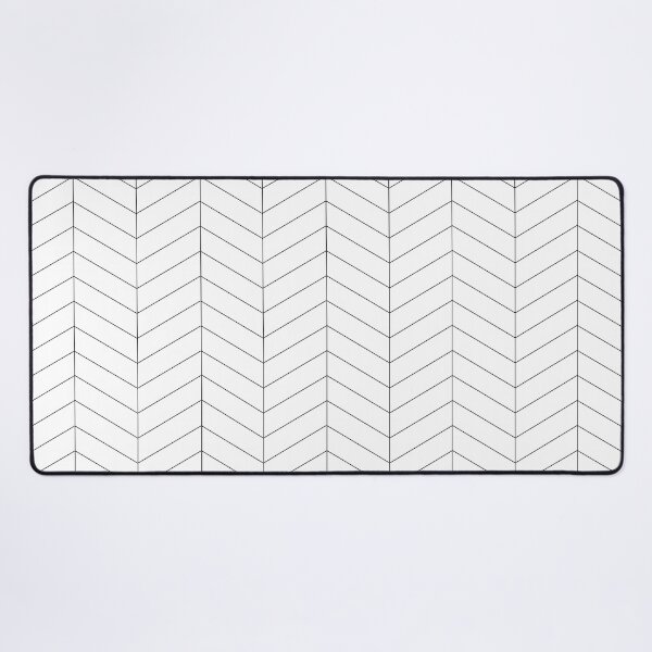 Artikel-Vorschau von Fischgrätenmuster - Schwarz + Weiß, designt und verkauft von NolkDesign.