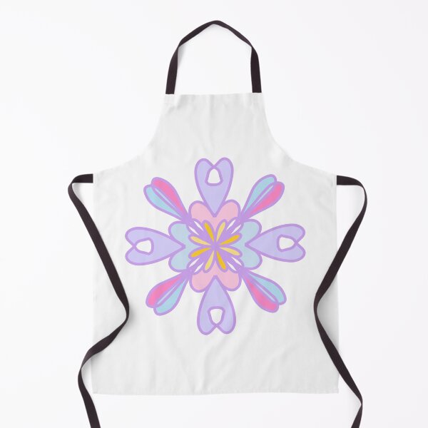 Item preview, Violet Gradient crystal Flowers Motif designed and sold by KKhloris.