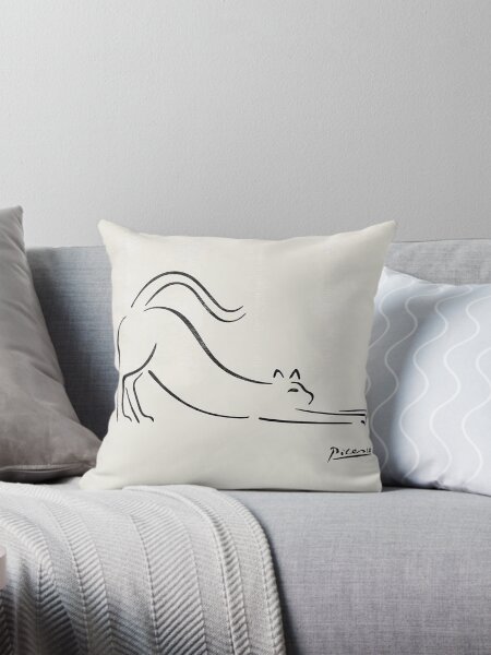 Item preview, Line Art Drawing Minimalist Animal Cat Collection Trends Poster designed and sold by zakuzikot.