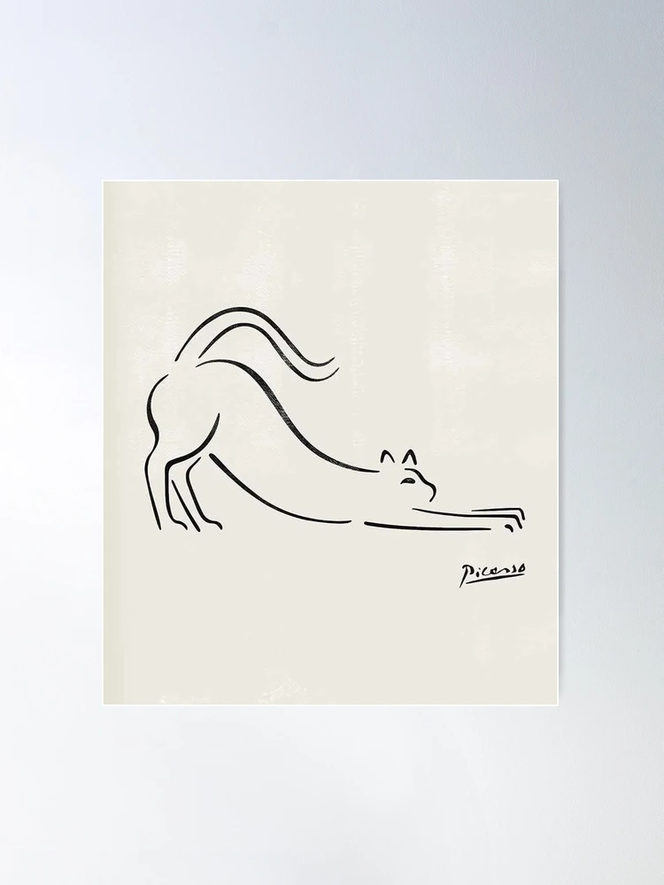 Animal Line Drawings by Pablo Picasso  Modern Minimalist Wall Art –  Posterist