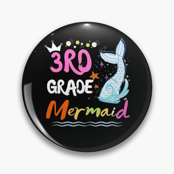 Item preview, Mermaid 3rd Grade Girls Squad designed and sold by JoshBulky.