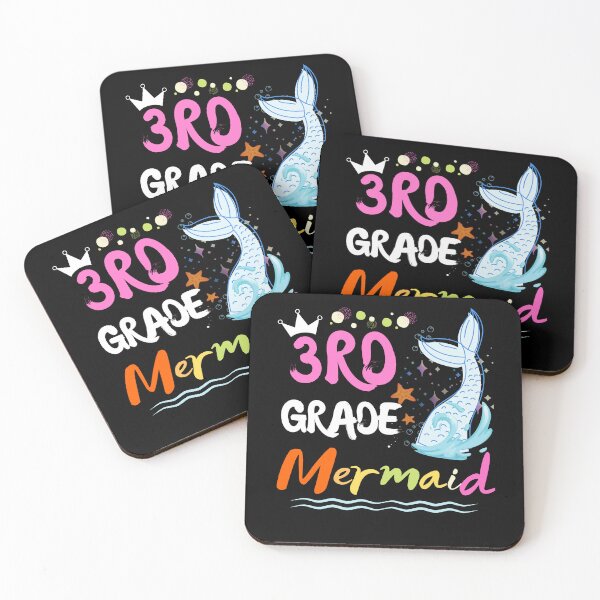 Item preview, Mermaid 3rd Grade Girls Squad designed and sold by JoshBulky.