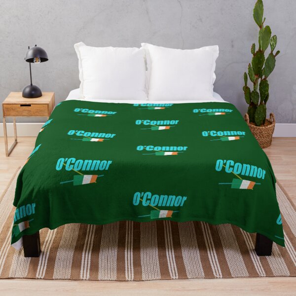 Item preview, O'Connor surname with Irish flag abstract design  designed and sold by lobodelnoir.