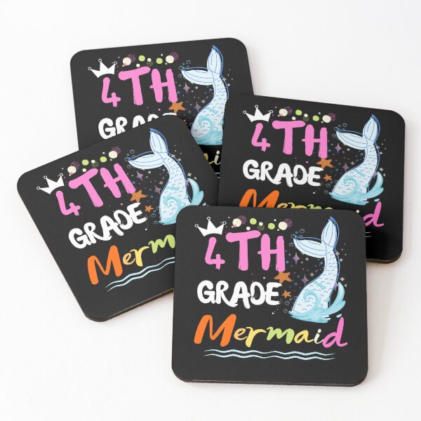 Item preview, Mermaid 4th Grade Girls Squad designed and sold by JoshBulky.