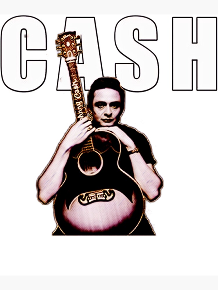 "Hommage à Johnny Cash et au guitariste FanArt " Poster for Sale by