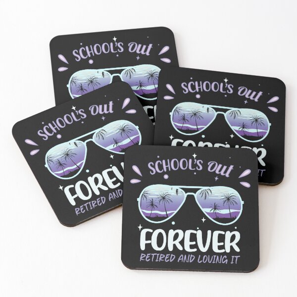 Item preview, School is Out Forever Retired Sunglasses designed and sold by Paula Helit.