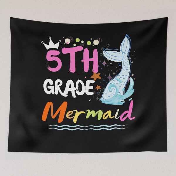 Item preview, Mermaid 5th Grade Girls Squad designed and sold by JoshBulky.