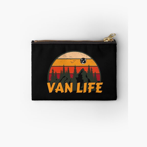 Item preview, Retro sunset mountain view - Van Life designed and sold by yococo.