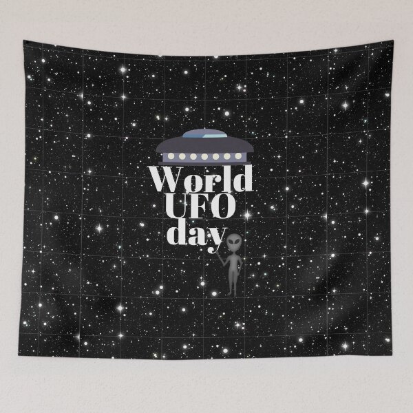 Item preview, World ufo day designed and sold by Jaadueekala.