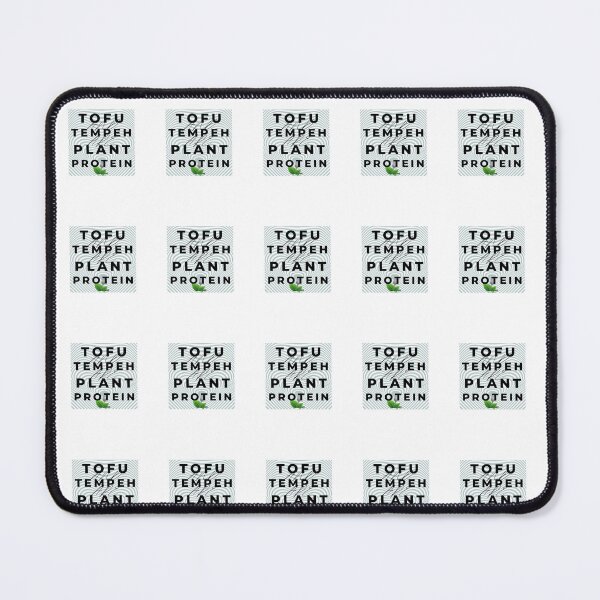 Item preview, Tofu, Tempeh Plant Protein - Black Typography designed and sold by SBWorld.