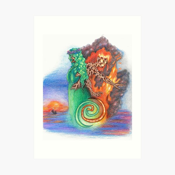 They Have Stolen the Heart from Inside You Art Print