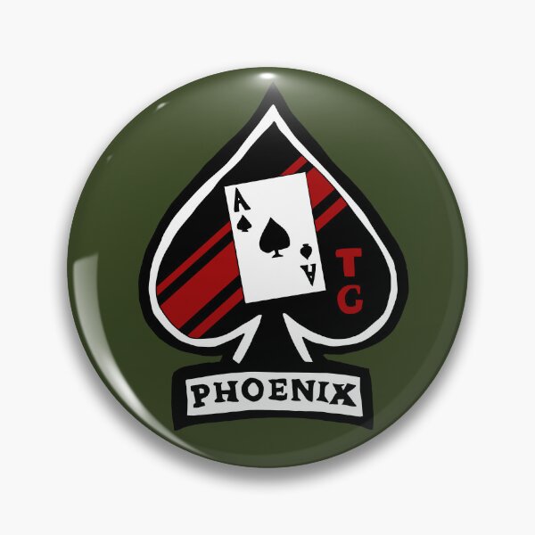 Item preview, phoenix logo millitary green designed and sold by LannisterOnMars.