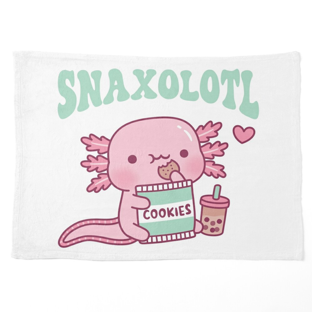 Funny Snaxolotl Axolotl Munching On Potato Chips Photographic Print for  Sale by rustydoodle