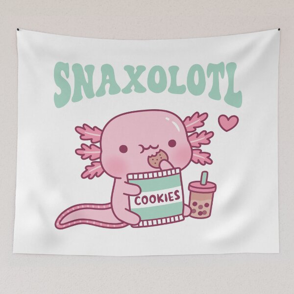 Item preview, Funny Snaxolotl Snack A Lotl Like The Axolotl designed and sold by rustydoodle.