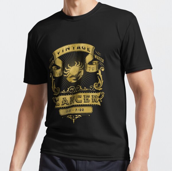 Artikel-Vorschau von The Zodiac Sign of Cancer Golden Vintage 1979, designt und verkauft von rhombusOnion.