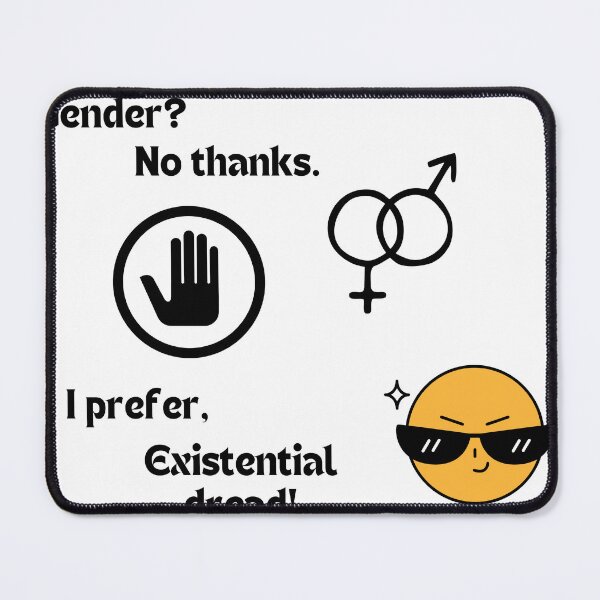 Item preview, Gender? No thanks designed and sold by Maxxxwell13.