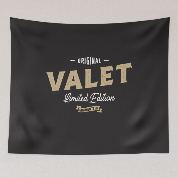 Item preview, Valet Funny Job Title Profession Birthday Worker designed and sold by cidolopez.