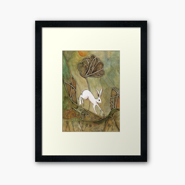 Item preview, Hare with Standing Stones designed and sold by EarthRayne.