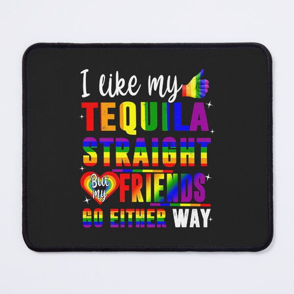 Item preview, Funny LGBT Ally Gifts Tequila Straight Friends Go Either Way Premium designed and sold by Corelli87.