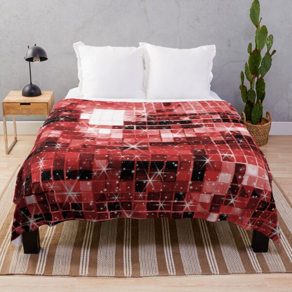 Item preview, Twinkle Red Disco Ball Pattern  designed and sold by Deborah Camp.