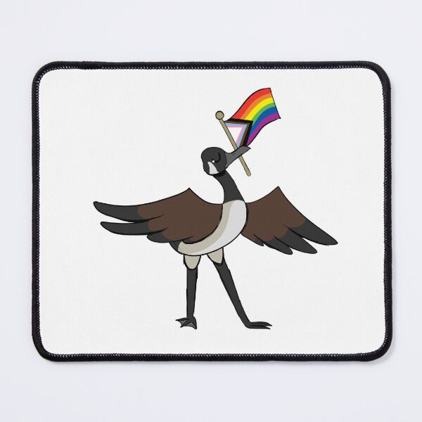 Item preview, Progressive Pride Canadian Goose  designed and sold by Toppy-flygon.
