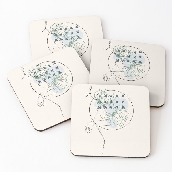 Item preview, Minimalistic floral boho lineart  designed and sold by CreativeStrand.