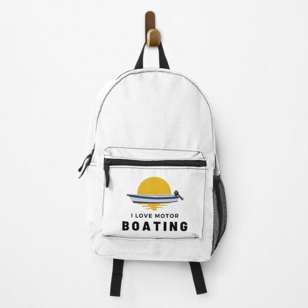 Item preview, I Love Motor Boating Funny Boater Sailor Boat Owner Captains T-Shirt designed and sold by Zee T-Shirt.