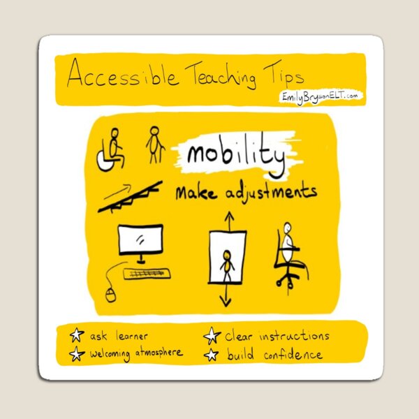 Accessible Teaching Tips: Mobility Magnet