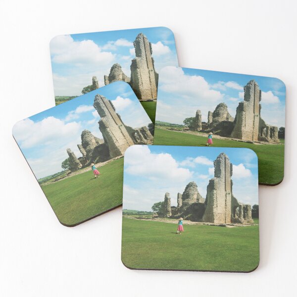 Item preview, Girl Playing at Old Sherborne Castle designed and sold by SystemLion.