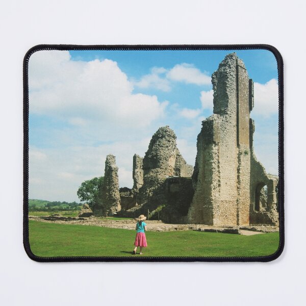 Item preview, Girl Playing at Old Sherborne Castle designed and sold by SystemLion.