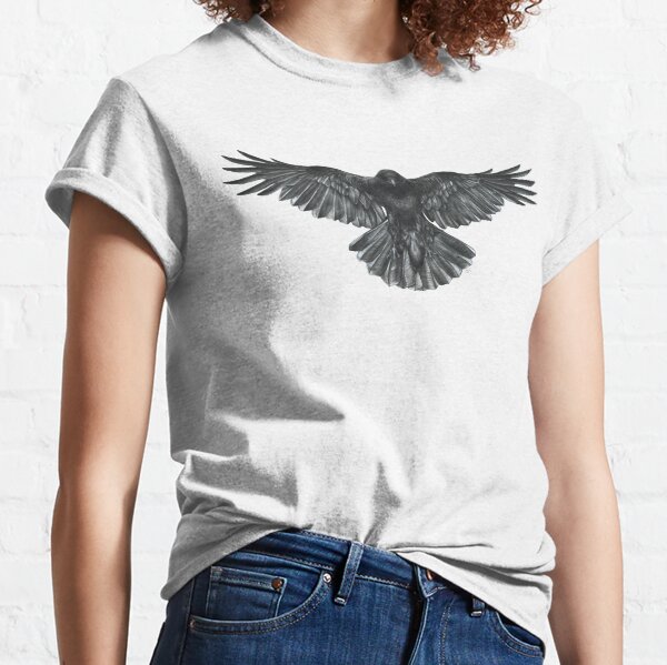 Crow in Flight Classic T-Shirt