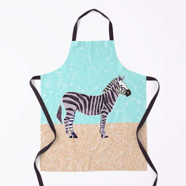 Artikelvorschau, zebra on an azure background entworfen und verkauft von Kosinskaya.