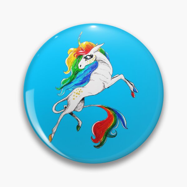 Artikelvorschau, Rainbow Unicorn entworfen und verkauft von Brooksie Fontaine.