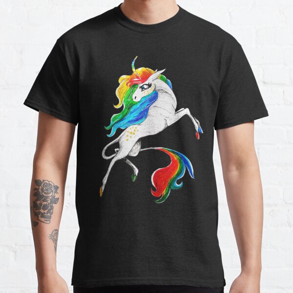 Rainbow Unicorn Classic T-Shirt